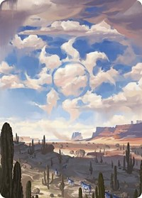 Plains Art Card