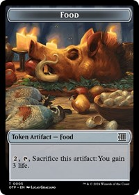 Food // Plot Double-Sided Token