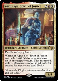 Agrus Kos, Spirit of Justice
