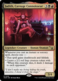 Judith, Carnage Connoisseur