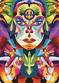 Roar of the Fifth People Art Card