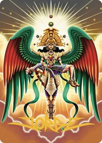 Resplendent Angel Art Card (59/81) (Gold-Stamped Signature)
