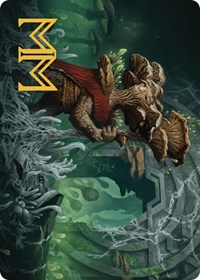 Tendril of the Mycotyrant Art Card (Gold-Stamped Signature)