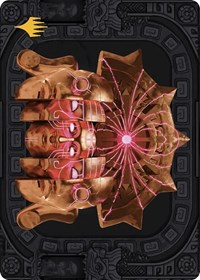 Ojer Taq, Deepest Foundation Art Card (56/81) (Gold-Stamped Planeswalker Symbol)