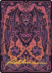 Bloodletter of Aclazotz Art Card (61/81) (Gold-Stamped Signature)