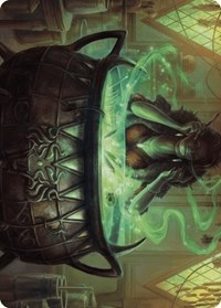 Agatha's Soul Cauldron Art Card
