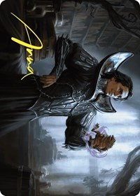 Spiteful Hexmage Art Card (Gold-Stamped Signature)