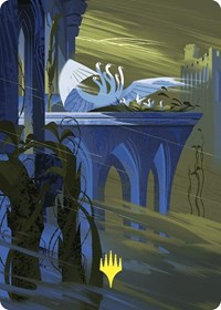 Doubling Season Art Card (Gold-Stamped Planeswalker Symbol)