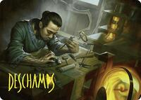 Renowned Weaponsmith Art Card (Gold-Stamped Signature)