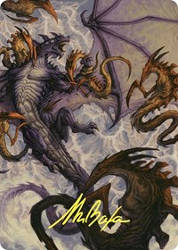 Kindred Dominance Art Card (Gold-Stamped Signature)