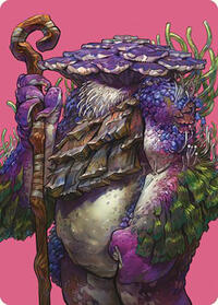 Slimefoot, the Stowaway Art Card