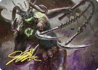 Archfiend of Despair Art Card (Gold-Stamped Signature)