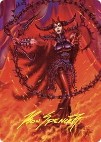 Deadly Rollick Art Card (Gold-Stamped Signature)