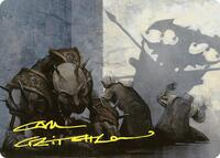 Decree of Pain Art Card (Gold-Stamped Signature)