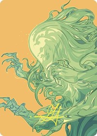 Omnath, Locus of Mana Art Card (Gold-Stamped Signature)
