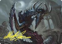 Crypt Sliver Art Card (Gold-Stamped Signature)