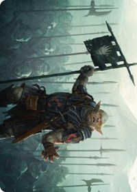 Ugluk of the White Hand Art Card