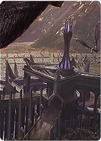 Minas Morgul, Dark Fortress Art Card