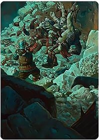 Gimli's Reckless Might Art Card