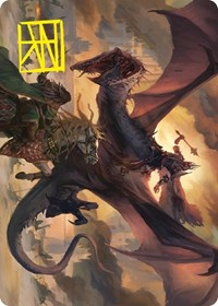 Witch-king, Bringer of Ruin Art Card (Gold-Stamped Signature)