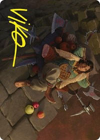 Merry, Warden of Isengard Art Card (Gold-Stamped Signature)