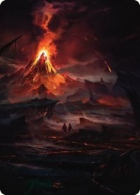 Valley of Gorgoroth Art Card