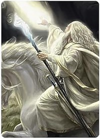 Gandalf of the Secret Fire Art Card