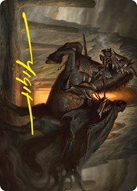 Nazgul Art Card (Gold-Stamped Signature)