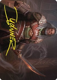 Theoden, King of Rohan Art Card (Gold-Stamped Signature)