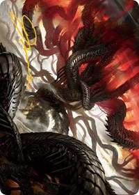 Realmbreaker, the Invasion Tree Art Card (Gold-Stamped Signature)