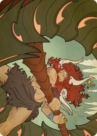 Borborygmos and Fblthp Art Card (57/81)
