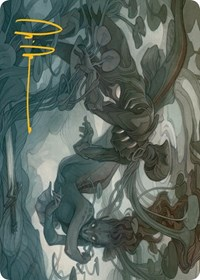Emry, Lurker of the Loch Art Card (Gold-Stamped Signature)