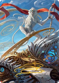Ragavan, Nimble Pilferer Art Card (Gold-Stamped Signature)