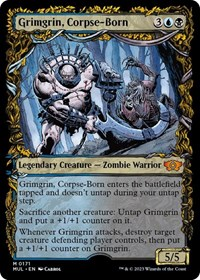 Grimgrin, Corpse-Born (Halo Foil)