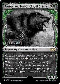 Goreclaw, Terror of Qal Sisma (Serial Numbered)