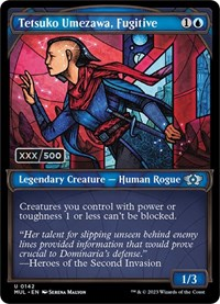 Tetsuko Umezawa, Fugitive (Serial Numbered)