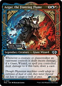 Aegar, the Freezing Flame (Serial Numbered)