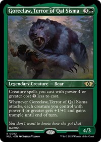 Goreclaw, Terror of Qal Sisma (Foil Etched)