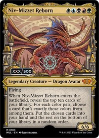 Niv-Mizzet Reborn (Serial Numbered)