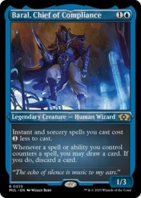 Baral, Chief of Compliance (Foil Etched)