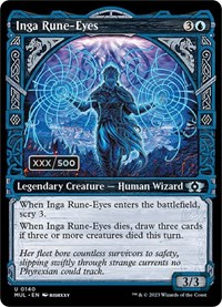 Inga Rune-Eyes (Serial Numbered)