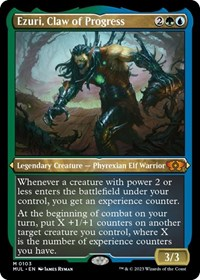 Ezuri, Claw of Progress (Foil Etched)