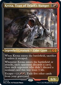 Kroxa, Titan of Death's Hunger (Foil Etched)