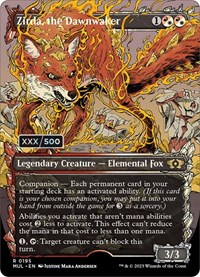 Zirda, the Dawnwaker (Serial Numbered)