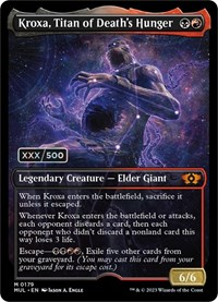 Kroxa, Titan of Death's Hunger (Serial Numbered)