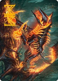 Kuldotha Cackler Art Card (Gold-Stamped Signature)