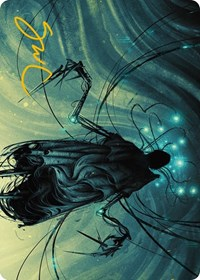 Ichor Synthesizer Art Card (Gold-Stamped Signature)