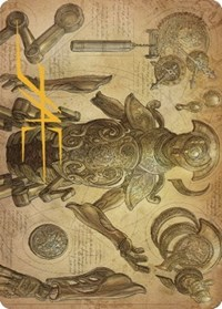 Foundry Inspector Art Card (Gold-Stamped Signature)