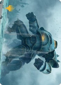 Depth Charge Colossus Art Card (Gold-Stamped Planeswalker Symbol)