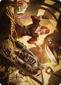 Ashnod, Flesh Mechanist Art Card (Gold-Stamped Signature)